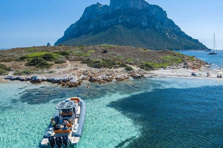 8-Hour Boat Tour in Tavolara and Molara Marine Park with Aperitif Lunch photo 1