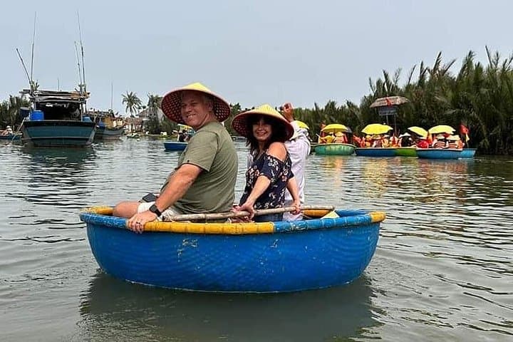 Hoi An Coconut Jungle Basket Boat & Night Market Tour photo 3