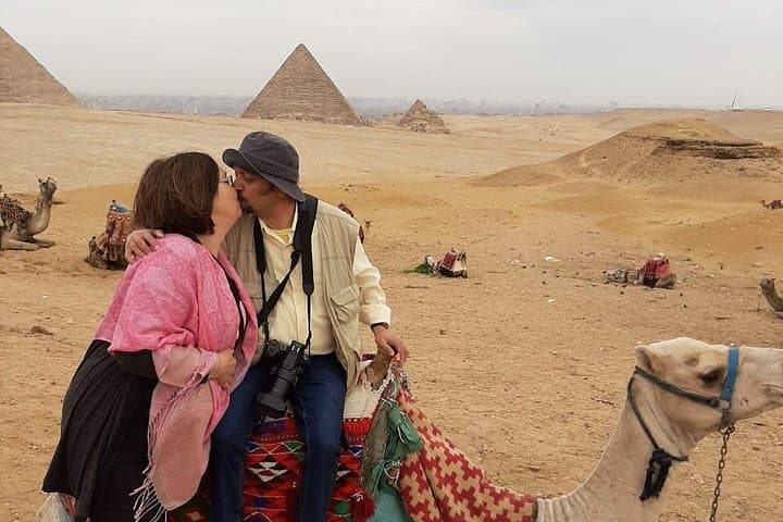 VIP Giza Pyramids Private Tour: Enter the Pyramid, Camel Ride & Desert Quad Bike photo 1