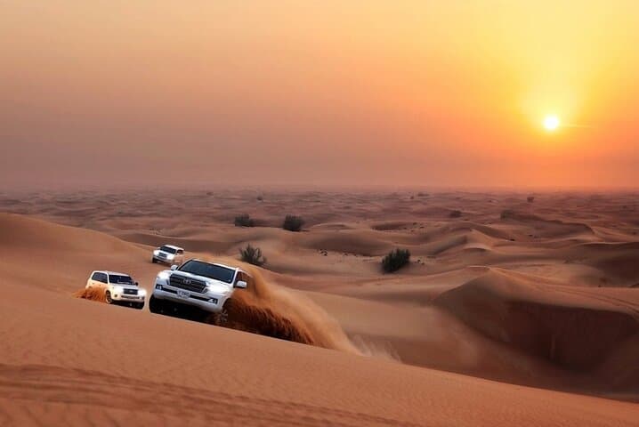 VIP Red Dune Safari Dubai: Dune Bashing, Camel Ride & BBQ Dinner