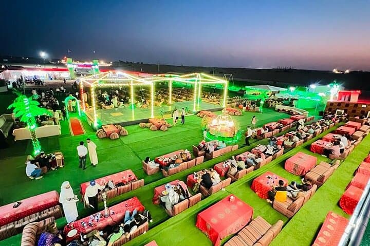 VIP Red Dune Safari Dubai: Dune Bashing, Camel Ride & BBQ Dinner photo 3