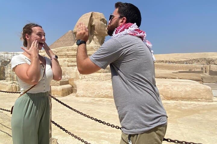 Giza Pyramids Private Day Tour: Sphinx, Camel Ride & Inside-Pyramid Access photo 4