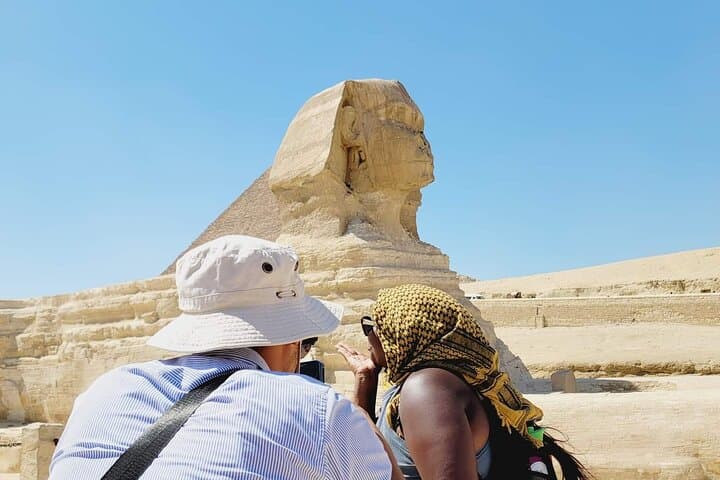 Giza Pyramids Private Day Tour: Sphinx, Camel Ride & Inside-Pyramid Access photo 5