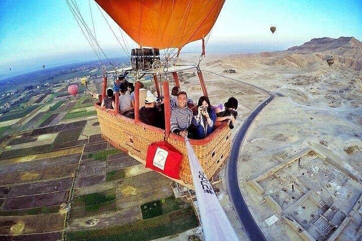 Sunrise Hot Air Balloon Ride Over Luxor: Dawn Flight Above Ancient Thebes photo 1