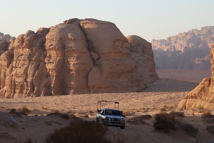 Wadi Rum Full-Day 4x4 Desert Tour and Overnight Bedouin Tent Experience photo 4