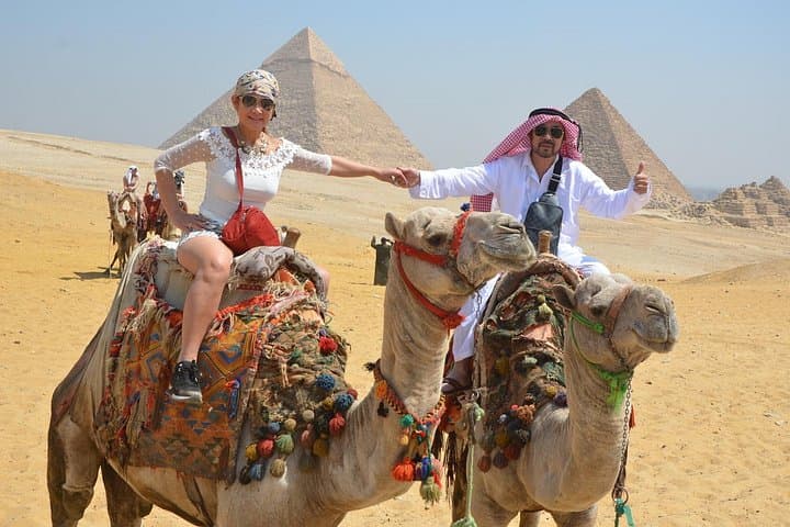 Full-Day Grand Egyptian Museum & Giza Pyramids Private Tour with Lunch photo 6