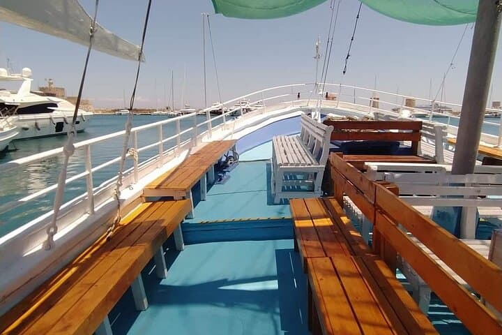 Rhodes 6-Hour Coastal Cruise: Anthony Quinn, Afandou & Kallithea Swim Stops photo 1