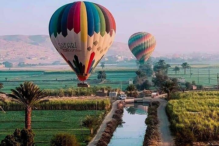 Luxor Sunrise Hot Air Balloon: Dawn Flight Over Ancient Temples photo 3