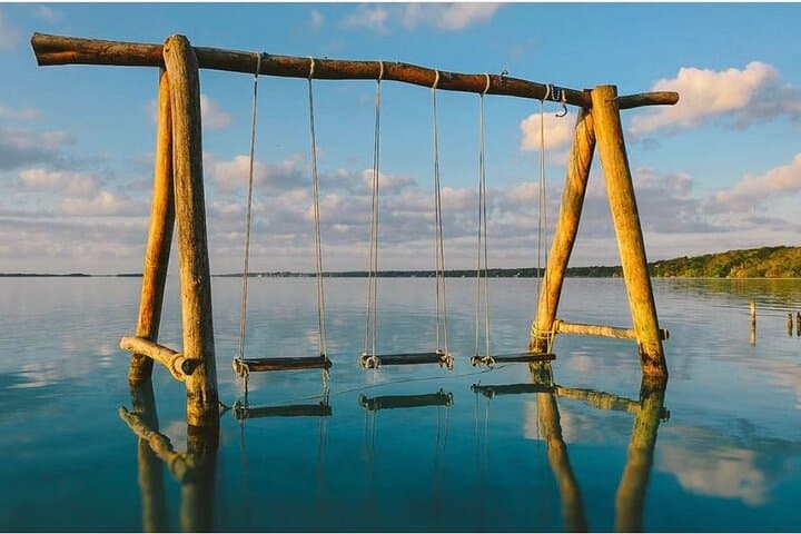 Bacalar Full-Day Lagoon & Cenote Boat Tour from Merida photo 4