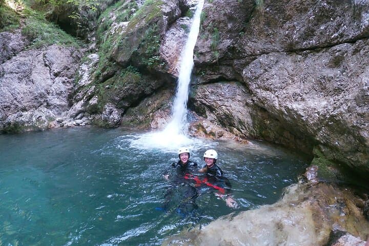 Canyoning Sušec Canyon: Bovec Waterfalls, Natural Slides & 5–12m Jumps photo 2