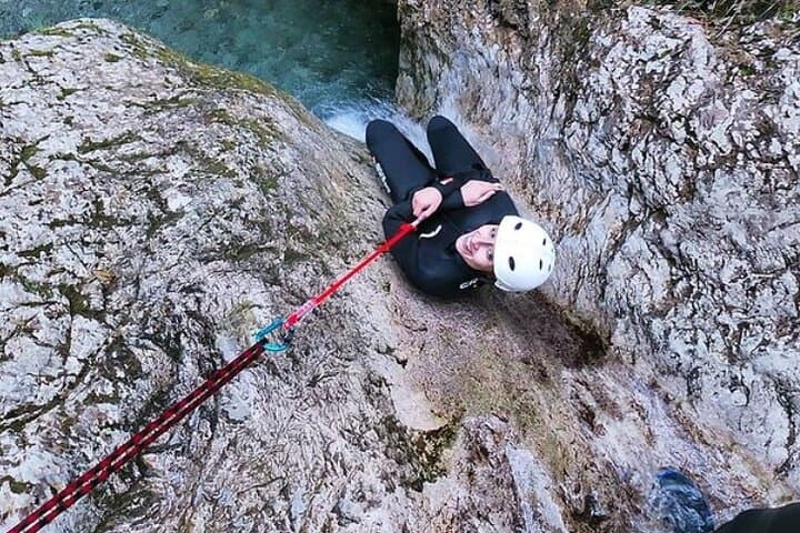 Canyoning Sušec Canyon: Bovec Waterfalls, Natural Slides & 5–12m Jumps photo 3