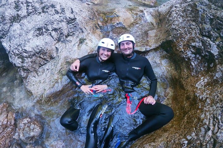 Canyoning Sušec Canyon: Bovec Waterfalls, Natural Slides & 5–12m Jumps photo 4