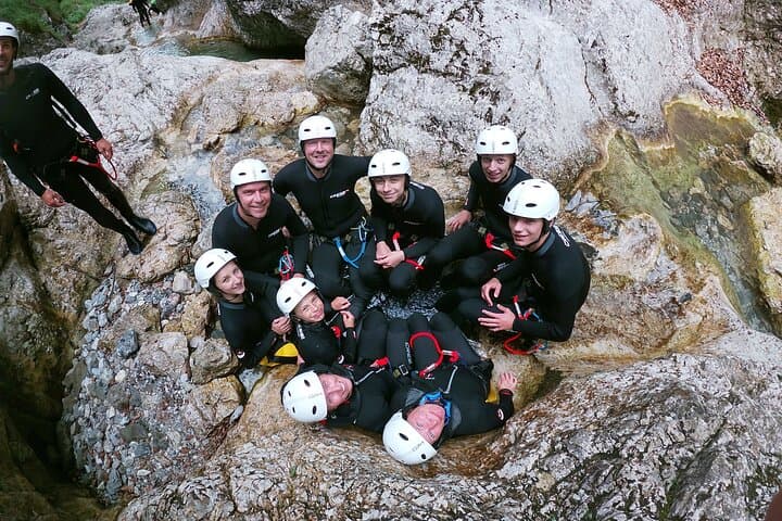Canyoning Sušec Canyon: Bovec Waterfalls, Natural Slides & 5–12m Jumps photo 5