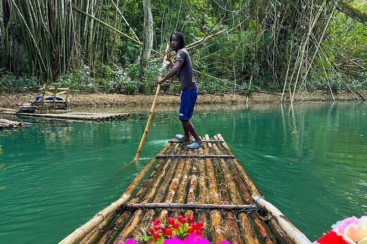 Lethe Bamboo Rafting with Foot Massage — River Float Near Negril photo 3