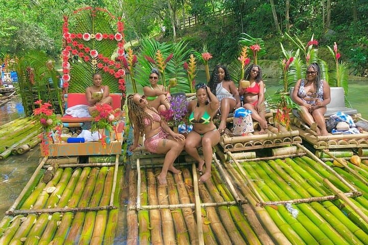 Serene Bamboo Rafting Near Montego Bay — Martha Brae River Relaxation & Foot Massage photo 1