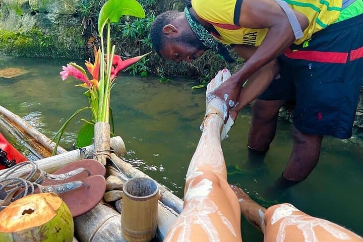 Serene Bamboo Rafting Near Montego Bay — Martha Brae River Relaxation & Foot Massage photo 3