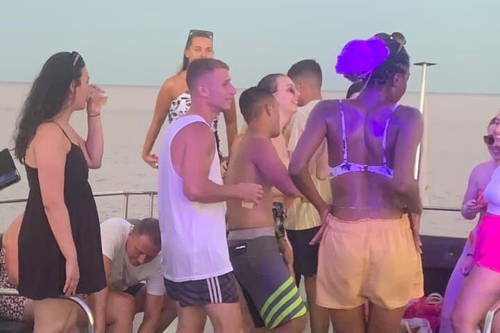 80s & 90s Sunset Cruise Protaras — Blue Lagoon DJ Party and Swim Stop photo 3