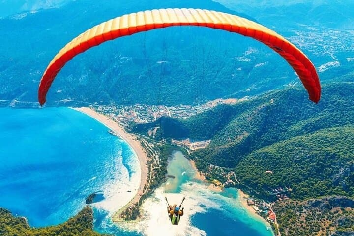 Tandem Paragliding Over Fethiye Ölüdeniz: Marmaris to Babadağ Flight Experience