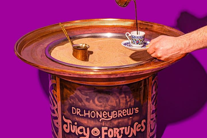 Turkish Coffee & Fortune Telling in NYC's East Village — Sand‑Brewed Readings with Dr. Honeybrew photo 1