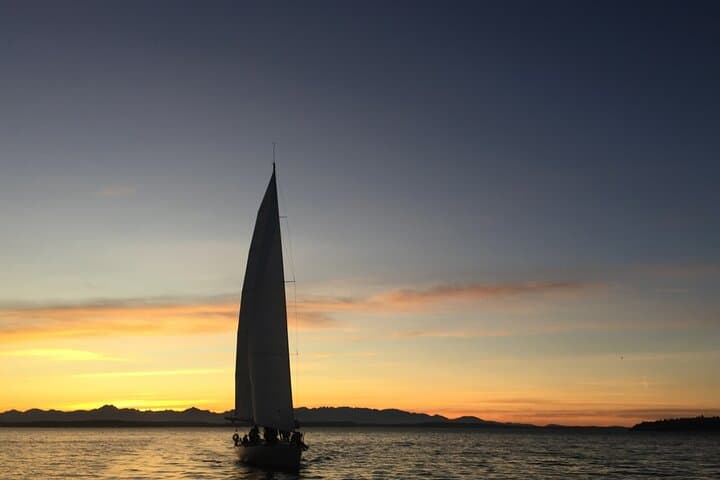 Seattle Sunset Sail BYOB: Evening Sail on a 70ft Racing Yacht photo 3