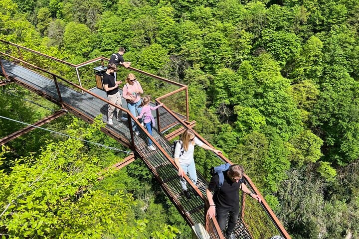Martvili, Okatse & Prometheus: Full-Day Canyons and Cave Tour from Kutaisi