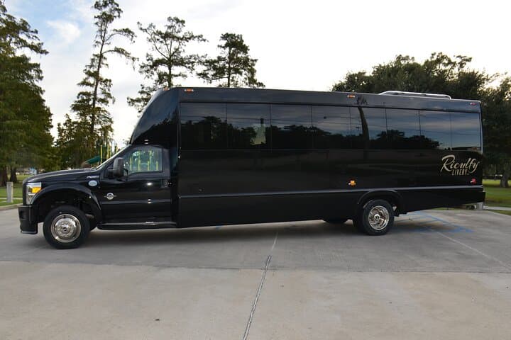 Private Transfer from MSY or Port to Downtown New Orleans — 26-Passenger Limo Bus