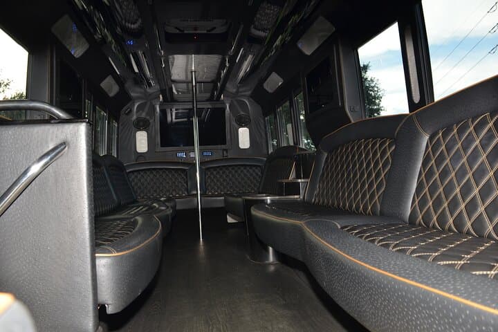 Private Transfer from MSY or Port to Downtown New Orleans — 26-Passenger Limo Bus photo 3