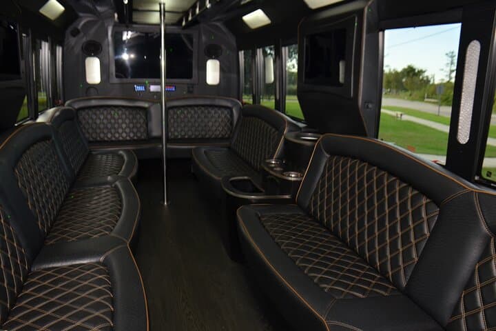Private Transfer from MSY or Port to Downtown New Orleans — 26-Passenger Limo Bus photo 4