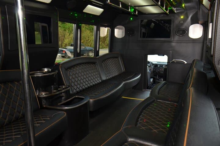 Private Transfer from MSY or Port to Downtown New Orleans — 26-Passenger Limo Bus photo 5