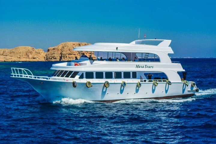 VIP Boat Snorkel to Ras Mohammed & White Island — Red Sea Reefs and Beaches