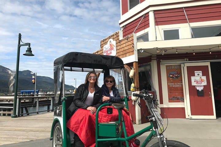 Juneau Pedicab Private Tour — One-Hour Downtown Seawalk & Cultural Ride photo 2