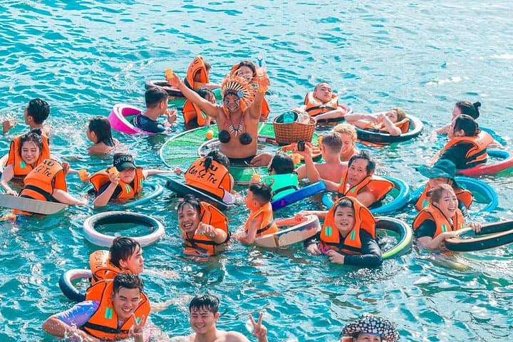 Nha Trang Floating Bar Boat Party & Snorkel — Bamboo Island to Pearl Beach photo 1