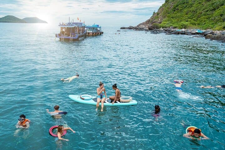 Nha Trang Floating Bar Boat Party: Island Snorkel, Lunch & Ocean DJ Experience photo 1