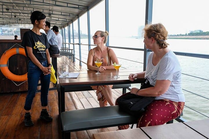 Phnom Penh Sunset Dinner Cruise — Mekong, Tonle Sap & Bassac River Evening photo 4