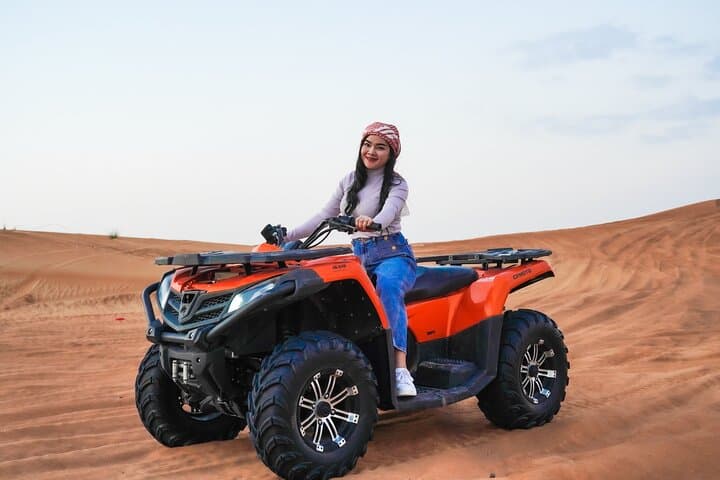 Dubai Evening Desert Safari: Quad Biking, Dune Bashing & BBQ Under the Stars photo 2