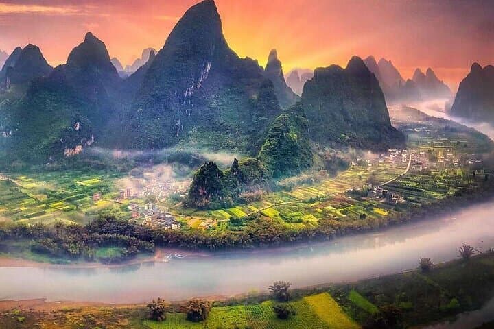 Yangshuo Bird's Eye View: Xianggong & Ruyi Peak Ropeway Day Tour