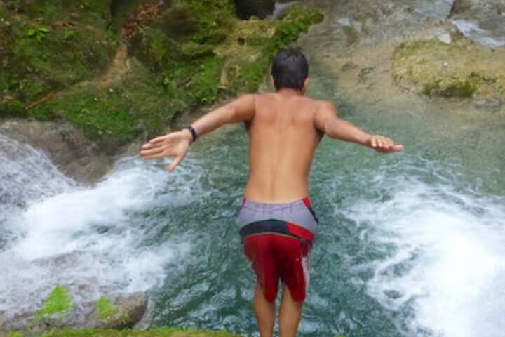 Ocho Rios Adventure: Dunn's River, Blue Hole, Bamboo Raft & Horseback Combo