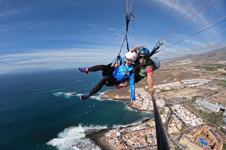 Tenerife South Tandem Paragliding Over Adeje: Panoramic Flights & Aerobatics photo 2