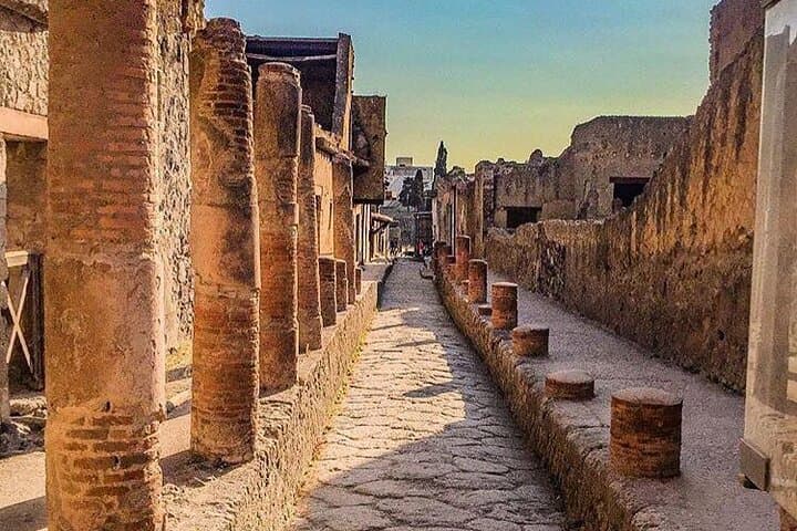 Pompeii Tour from Positano with Wine Tasting at Vesuvius Cellars photo 2