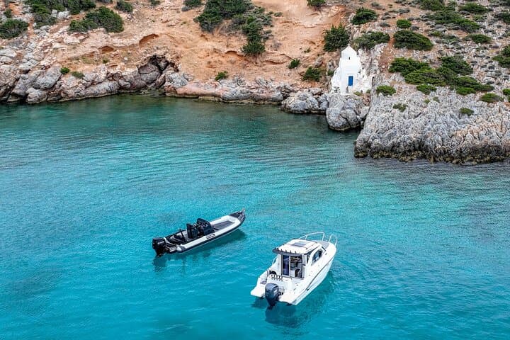 VIP Half-Day Boat Tour to Rina Cave & Remote Beaches — Naxos photo 2