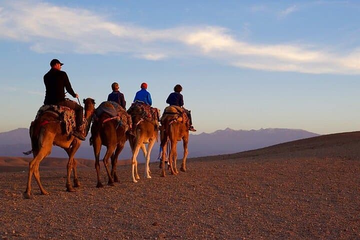 Agafay Desert Sunset: Quad Bike Safari, Camel Ride & Desert Dinner Near Marrakech photo 2