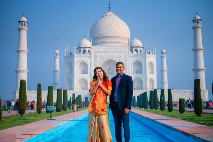 Same-Day Taj Mahal & Agra Fort Tour from Delhi by Car