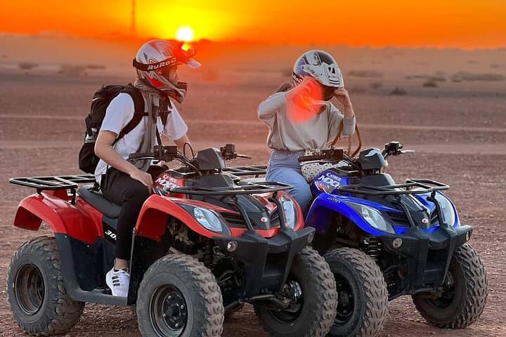 Agafay Desert Quad Biking & Camel Ride from Marrakech — Sunset Berber Dinner photo 2