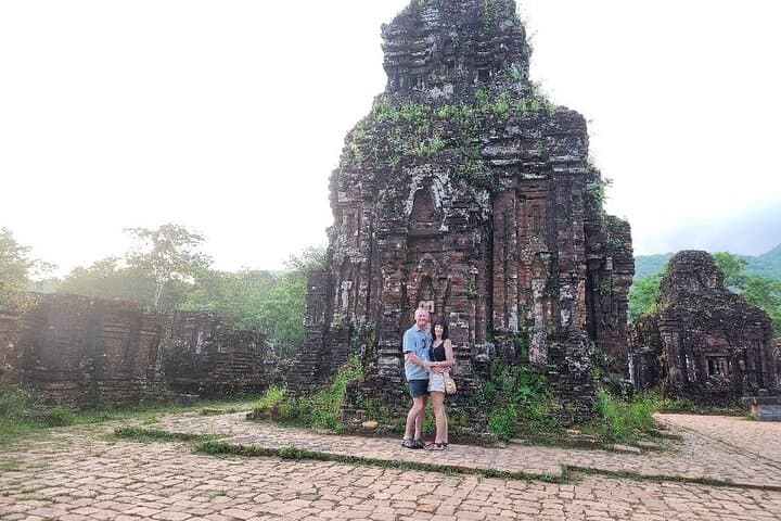 Explore My Son Sanctuary: Private Half-Day Tour & Rice Paper Making from Da Nang photo 2