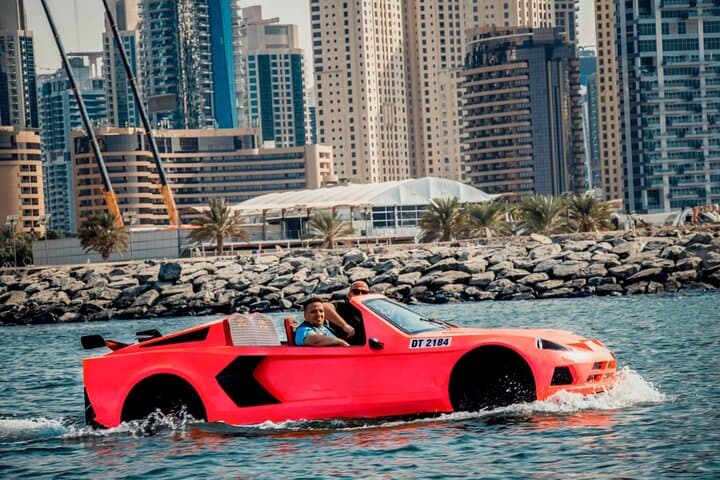 Dubai Jet Car Ride: High-Speed City Drive for Two photo 2