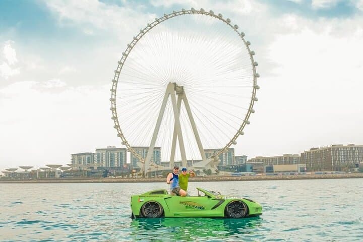 Dune-to-Sea: Jet Car and Jet Ski Combo Near Burj Al Arab photo 3