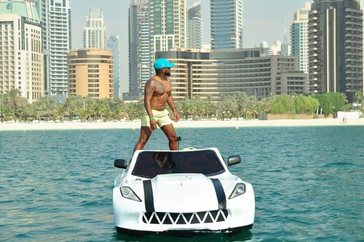 Dubai Jet Car and Jet Ski Combo: 30-Min Land & Sea Thrill photo 6