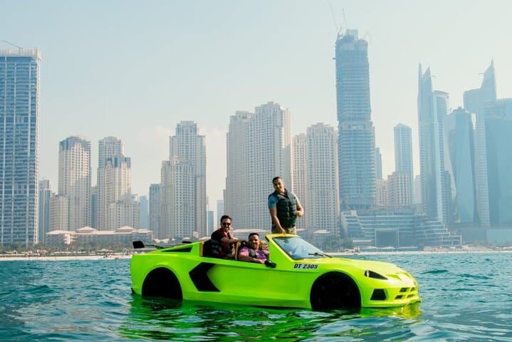 Dubai Jet Car Ride: 4-Person High-Speed Water Adventure with Private Transfers photo 6