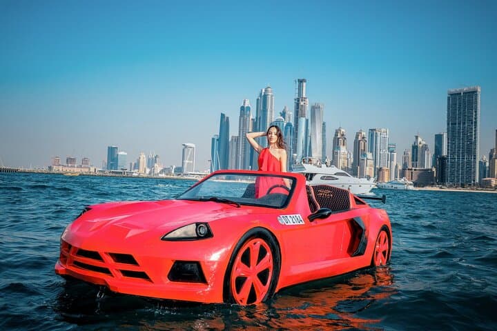Dune-to-Sea: Jet Car and Jet Ski Combo Near Burj Al Arab