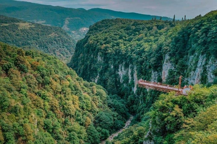 Full-Day Canyons & Caves Tour from Kutaisi: Martvili, Okatse & Prometheus photo 4